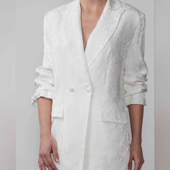 New York & Company Jacquard Boyfriend Blazer NWT XXL ♥️ - Picture 1 of 4